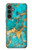 S2906 Aqua Turquoise Stone Case For Samsung Galaxy S23 FE