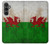 S2976 Wales Football Soccer Flag Case For Samsung Galaxy S23 FE