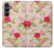S3037 Pretty Rose Cottage Flora Case For Samsung Galaxy S23 FE