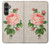 S3079 Vintage Pink Rose Case For Samsung Galaxy S23 FE