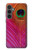 S3201 Pink Peacock Feather Case For Samsung Galaxy S23 FE