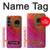 S3201 Pink Peacock Feather Case For Samsung Galaxy S23 FE
