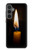 S3530 Buddha Candle Burning Case For Samsung Galaxy S23 FE