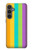 S3678 Colorful Rainbow Vertical Case For Samsung Galaxy S23 FE
