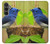 S3839 Bluebird of Happiness Blue Bird Case For Samsung Galaxy S23 FE