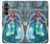 S3911 Cute Little Mermaid Aqua Spa Case For Samsung Galaxy S23 FE