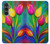 S3926 Colorful Tulip Oil Painting Case For Samsung Galaxy S23 FE