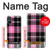 S3091 Pink Plaid Pattern Case For Sony Xperia 5 V