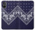 S3357 Navy Blue Bandana Pattern Case For Sony Xperia 5 V