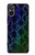 S3366 Rainbow Python Skin Graphic Print Case For Sony Xperia 5 V