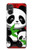 S3929 Cute Panda Eating Bamboo Case For Sony Xperia 5 V