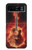 S0415 Fire Guitar Burn Case For Motorola Razr 40
