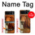 S1595 Beautiful Brown Horse Case For Motorola Razr 40