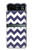 S2345 Navy Blue Shavron Zig Zag Pattern Case For Motorola Razr 40