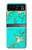 S2377 Turquoise Gemstone Texture Graphic Printed Case For Motorola Razr 40