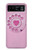 S2847 Pink Retro Rotary Phone Case For Motorola Razr 40