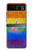 S2900 Rainbow LGBT Lesbian Pride Flag Case For Motorola Razr 40