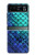 S3047 Green Mermaid Fish Scale Case For Motorola Razr 40