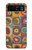 S3409 Squares Concentric Circles Case For Motorola Razr 40