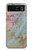 S3717 Rose Gold Blue Pastel Marble Graphic Printed Case For Motorola Razr 40 S3717 Rose Gold Blue Pastel Marble Graphic Printed Case For Motorola Razr 40