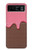 S3754 Strawberry Ice Cream Cone Case For Motorola Razr 40 S3754 Strawberry Ice Cream Cone Case For Motorola Razr 40