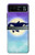 S3807 Killer Whale Orca Moon Pastel Fantasy Case For Motorola Razr 40