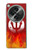 S2803 Fire Red Devil Spear Symbol Case For OnePlus OPEN