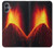 S0745 Volcano Lava Case For Samsung Galaxy A05