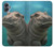 S3871 Cute Baby Hippo Hippopotamus Case For Samsung Galaxy A05