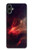 S3897 Red Nebula Space Case For Samsung Galaxy A05