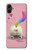 S3923 Cat Bottom Rainbow Tail Case For Samsung Galaxy A05