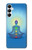 S2295 Bhuddha Aura Chakra Balancing Healing Case For Samsung Galaxy A05s