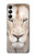 S2399 White Lion Face Case For Samsung Galaxy A05s