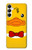 S2760 Yellow Duck Tuxedo Cartoon Case For Samsung Galaxy A05s