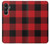 S2931 Red Buffalo Check Pattern Case For Samsung Galaxy A05s