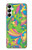 S3273 Flower Line Art Pattern Case For Samsung Galaxy A05s