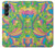 S3273 Flower Line Art Pattern Case For Samsung Galaxy A05s