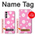 S3500 Pink Floral Pattern Case For Samsung Galaxy A05s