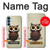 S0360 Coffee Owl Case For Samsung Galaxy A15 5G