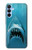S0830 White Shark Case For Samsung Galaxy A15 5G
