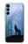 S0935 Wolf Howling in Forest Case For Samsung Galaxy A15 5G