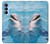S1291 Dolphin Case For Samsung Galaxy A15 5G