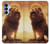 S1957 Lion Aslan Case For Samsung Galaxy A15 5G