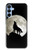 S1981 Wolf Howling at The Moon Case For Samsung Galaxy A15 5G