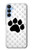 S2355 Paw Foot Print Case For Samsung Galaxy A15 5G