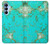 S2377 Turquoise Gemstone Texture Graphic Printed Case For Samsung Galaxy A15 5G