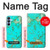 S2377 Turquoise Gemstone Texture Graphic Printed Case For Samsung Galaxy A15 5G