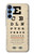 S2502 Eye Exam Chart Decorative Decoupage Poster Case For Samsung Galaxy A15 5G
