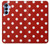 S2951 Red Polka Dots Case For Samsung Galaxy A15 5G