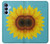 S3039 Vintage Sunflower Blue Case For Samsung Galaxy A15 5G